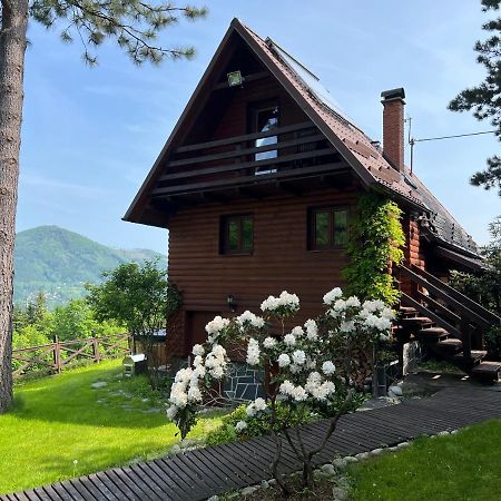 Villa Chata S Luxusnim Vyhledem A Bazenem Kunčice pod Ondřejníkem Exterior foto